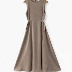 Yanları Zincir Detaylı Jile -Vizon